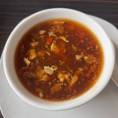 Pikant-säuerliche Suppe (scharf)