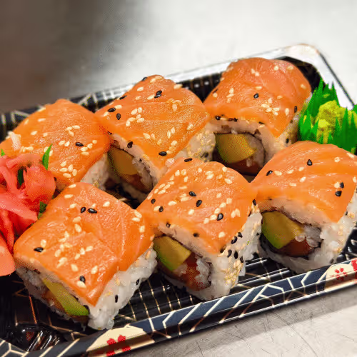 California-Sake-Maki (6 Stück)