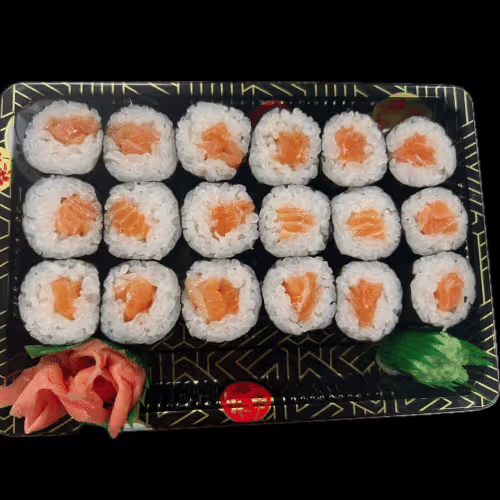 Lachs Maki (18 Stück)