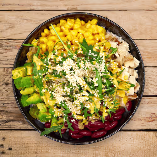 Smoked Tofu Bowl (vegetarisch)