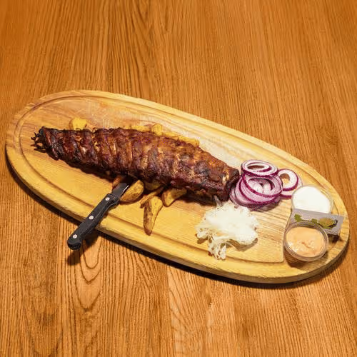 Spareribs Original Knoblauch (1 Reihe)