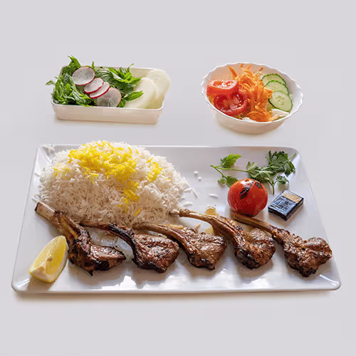 Schisch Kabab mit Knochen