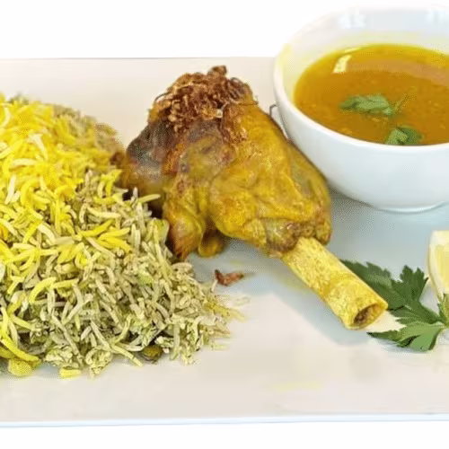 Baghali-polo Mahiche
