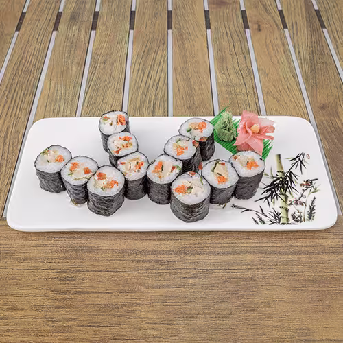 Huhn Maki (18 Stück, vegetarisch)