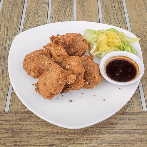 Gebackene Chicken Nuggets (vegan)