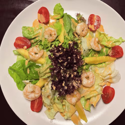 Garnellen Mango Salat