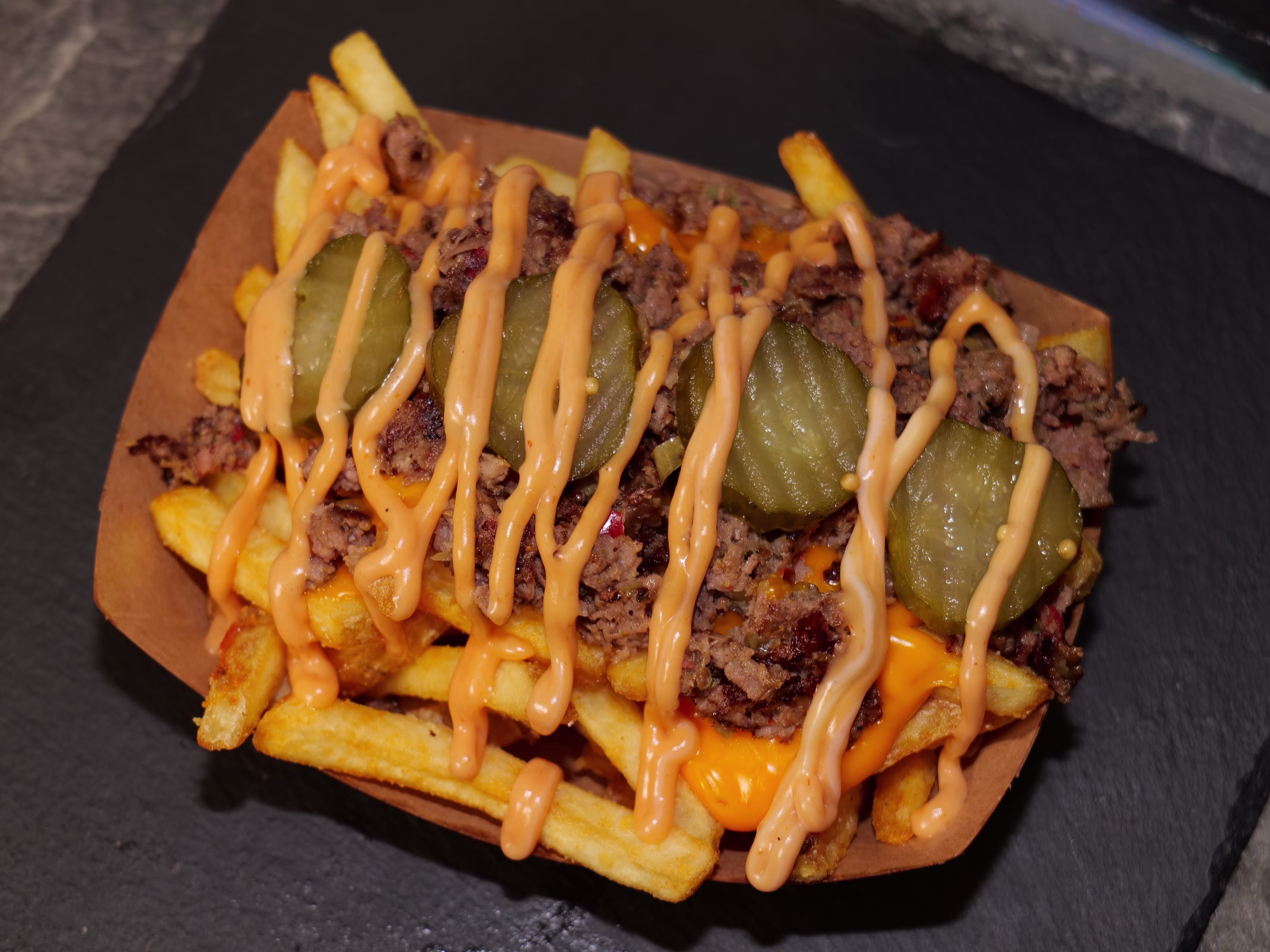 Loaded Maza Fries