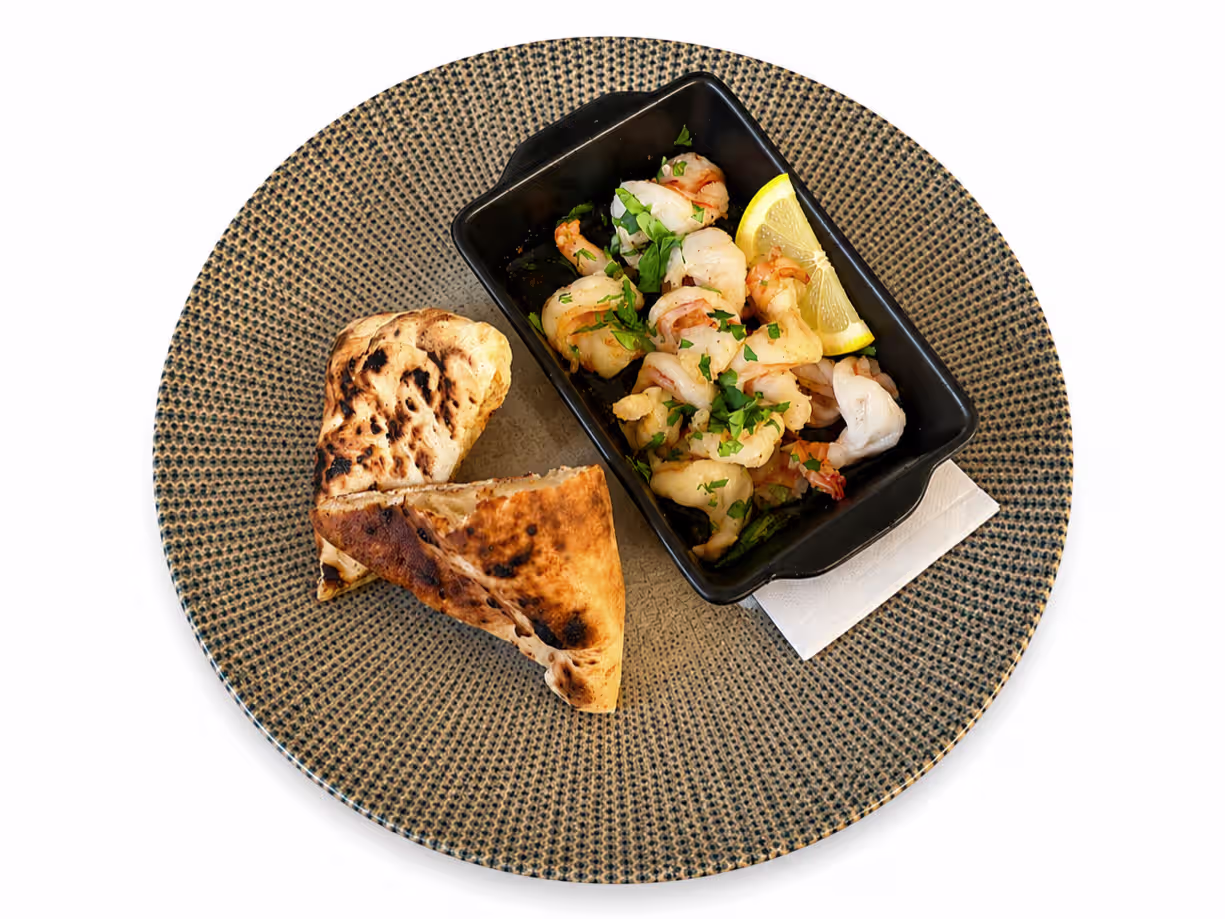Garlic olio Shrimp