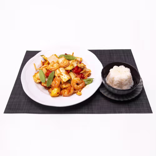 Sambal Garnelen (scharf)