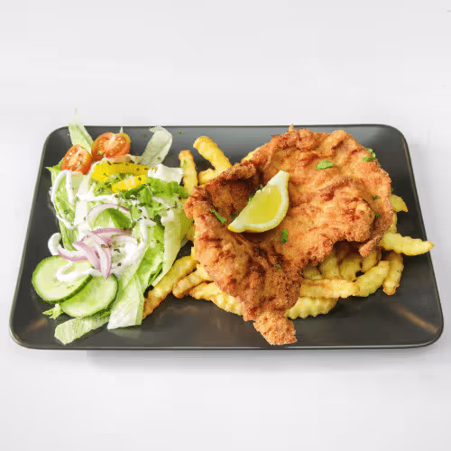 Wienerschnitzel vom Huhn