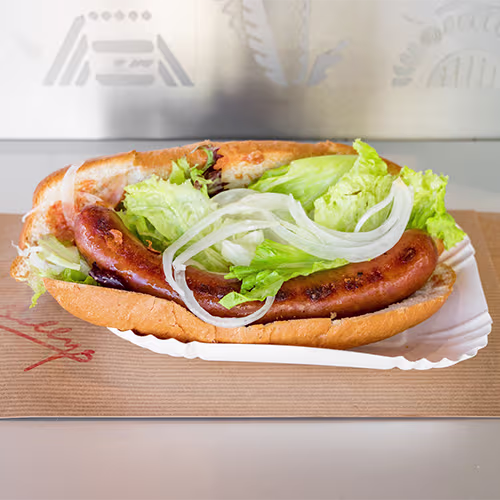 Käsekrainer Hot Dog