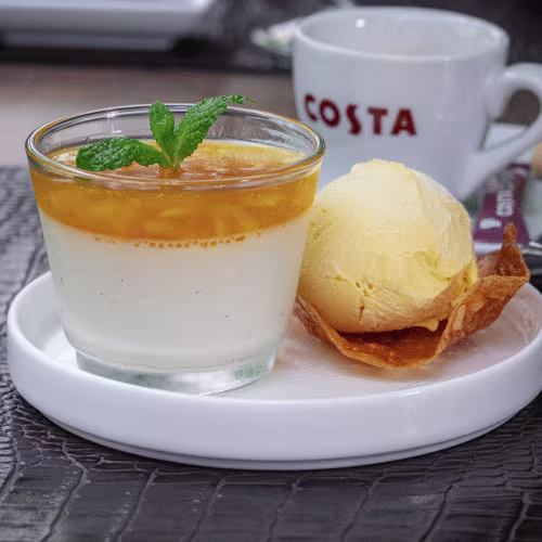 Kokos-Panna Cotta