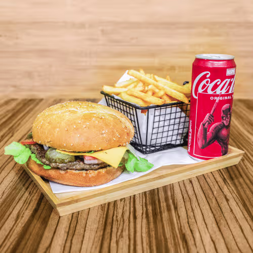 Cheeseburger Menü