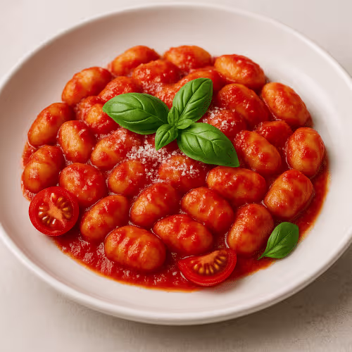 Veggy Gnocchi - mit Tomatensauce