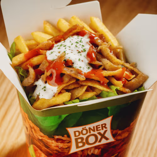 Donerbox - mit Pommes