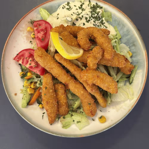 Backhendl Salat