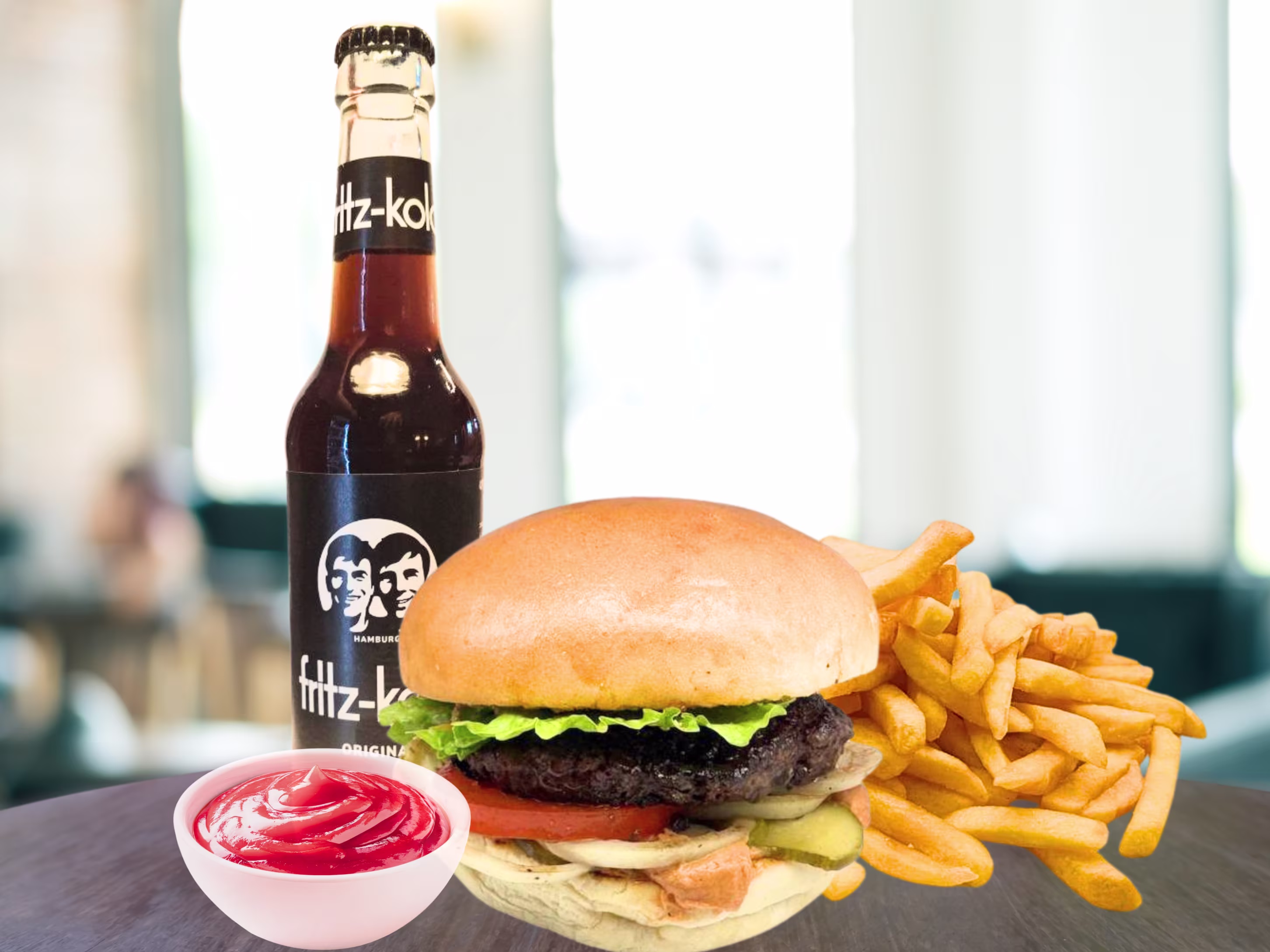 Hausburger Menü