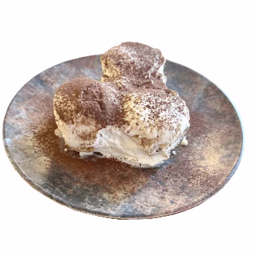 Weiße Profiteroles