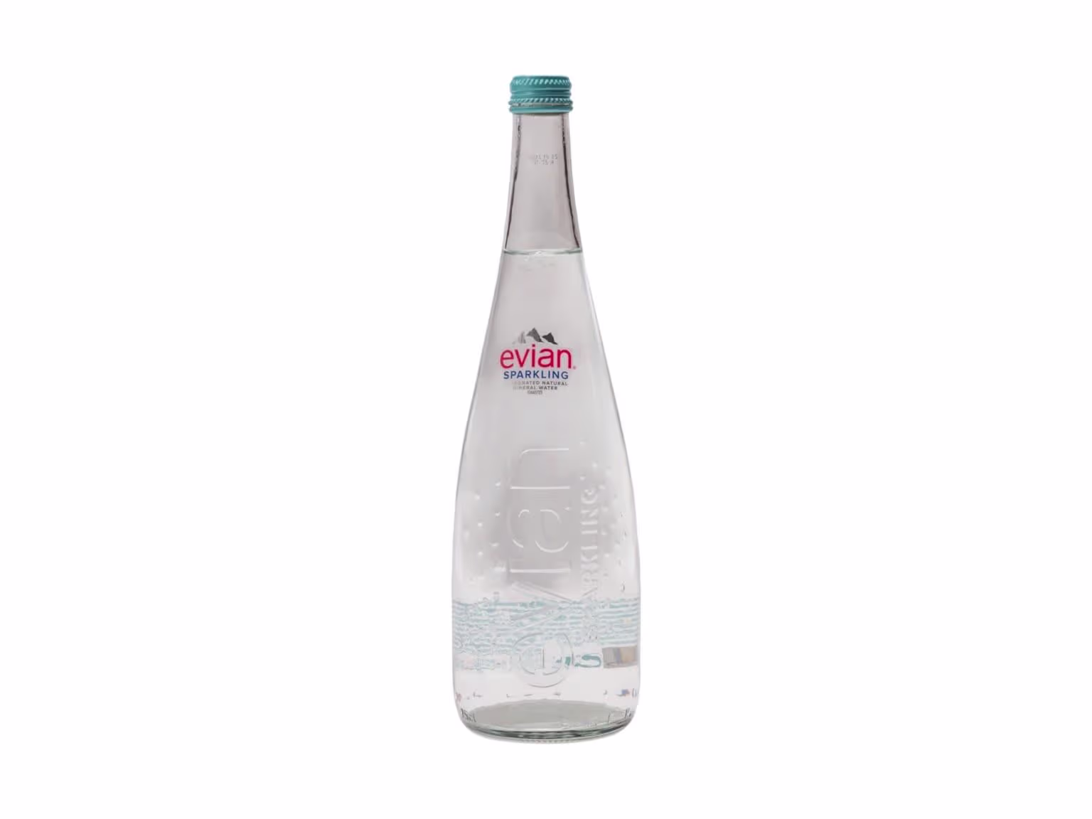 Evian Mineralwasser Prickelnd 0,75l