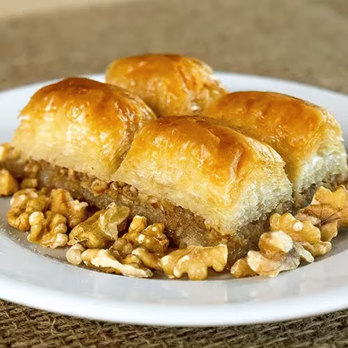 Baklava mit Walnuss