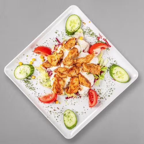 Hühnerstreifensalat