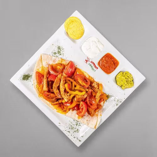 Fajitas con Pollo (scharf)