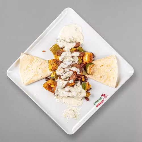 Tortilla con Carne