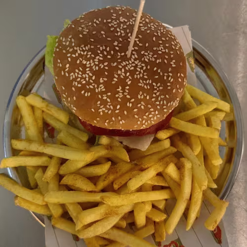 Hühnerschnitzel Burger