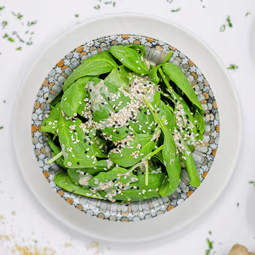 Trüffelspinat (vegan)