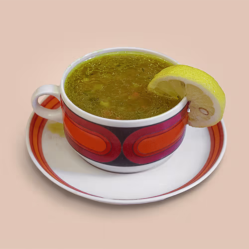 Mulligattani Soup mit Gemüse