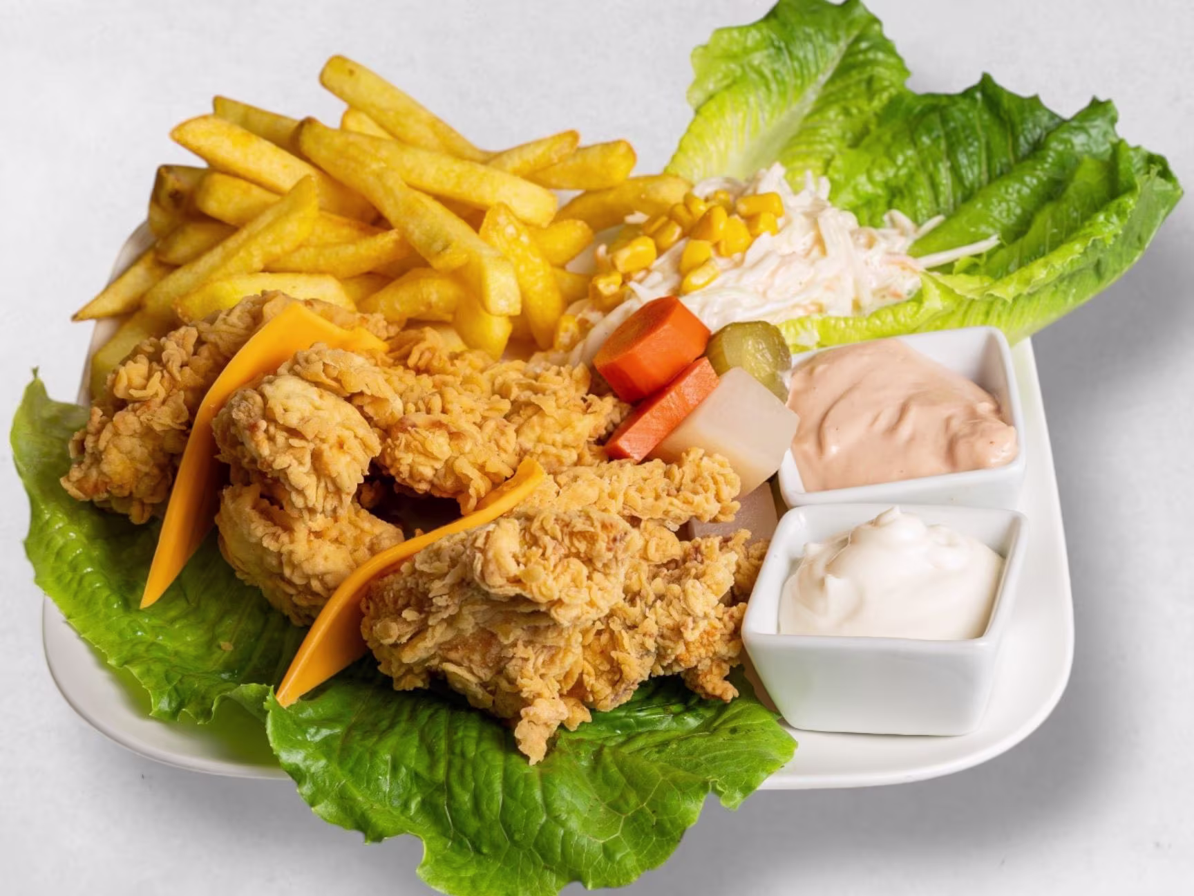 Zinger Teller (scharf)