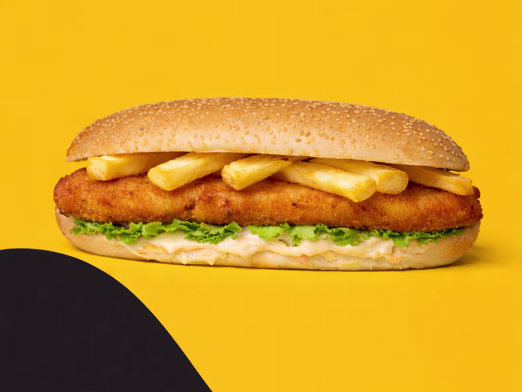 Chicken Scallop Sandwich