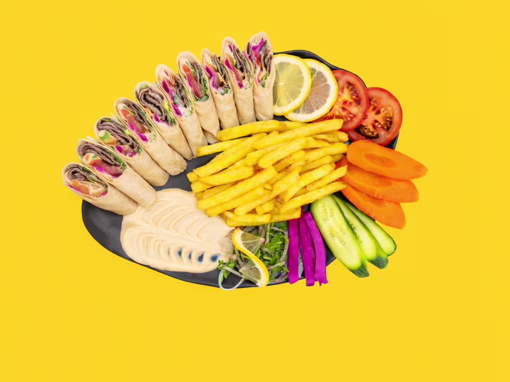 Shawarma Teller Kalb Double