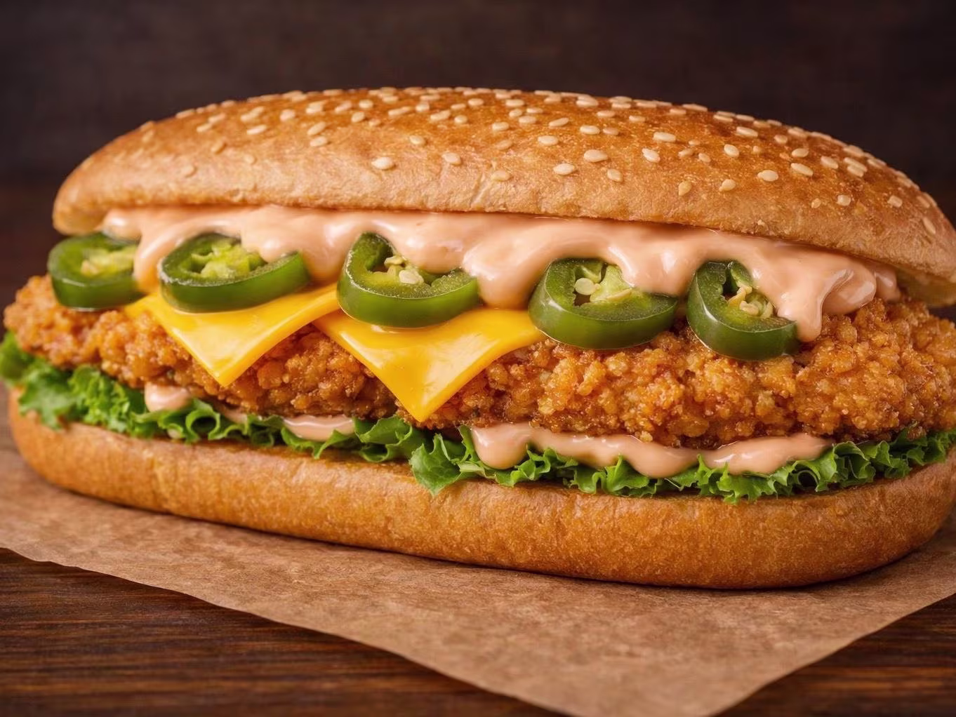 Zinger Sandwich (scharf)