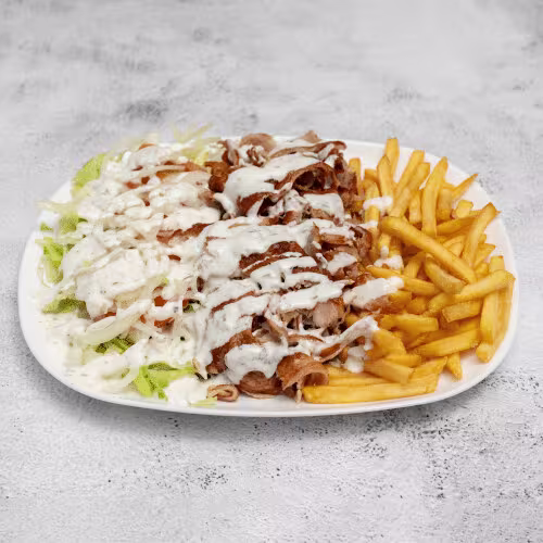 Dönerteller Pommes frites