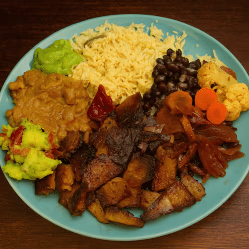 Burrito-Bowl mit Seitan XL