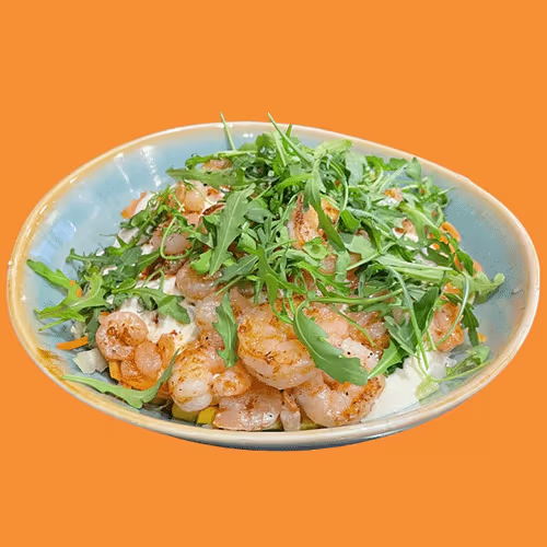 Garnelen-Shrimps Salat