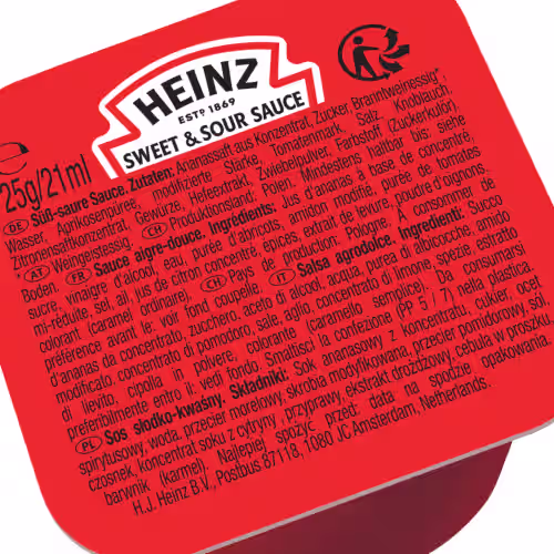 Sweet sour sauce