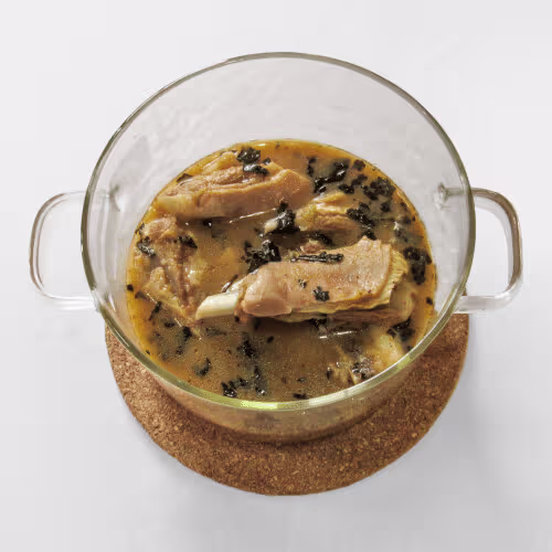 Goat meat soup