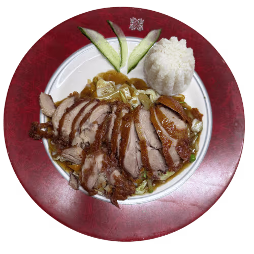 Knusprige Ente Chop Suey