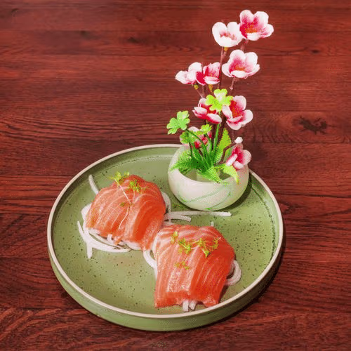 Lachs Sashimi (9 Stück)