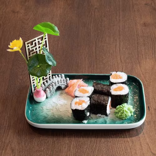 Kleine Rolle mit Lachs (6 Stück)