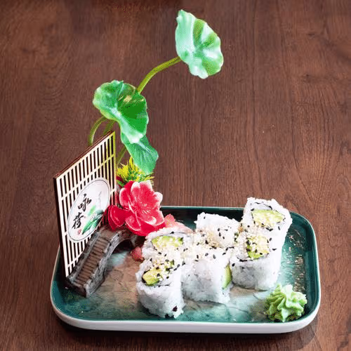 Kleine Rolle mit Avocado (6 Stück)