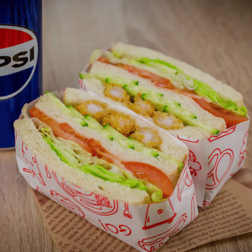 Tempura Garnelen Sandwich