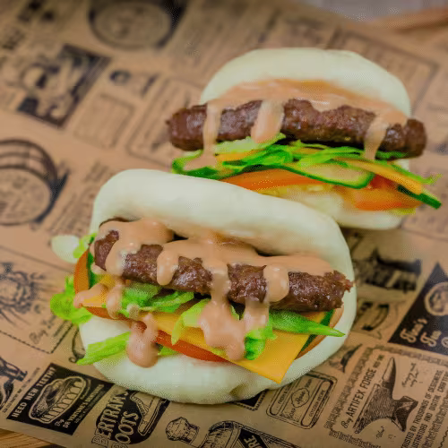 Cheese Beef Gua Bao