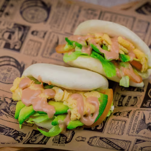 Avocado Egg Gua Bao
