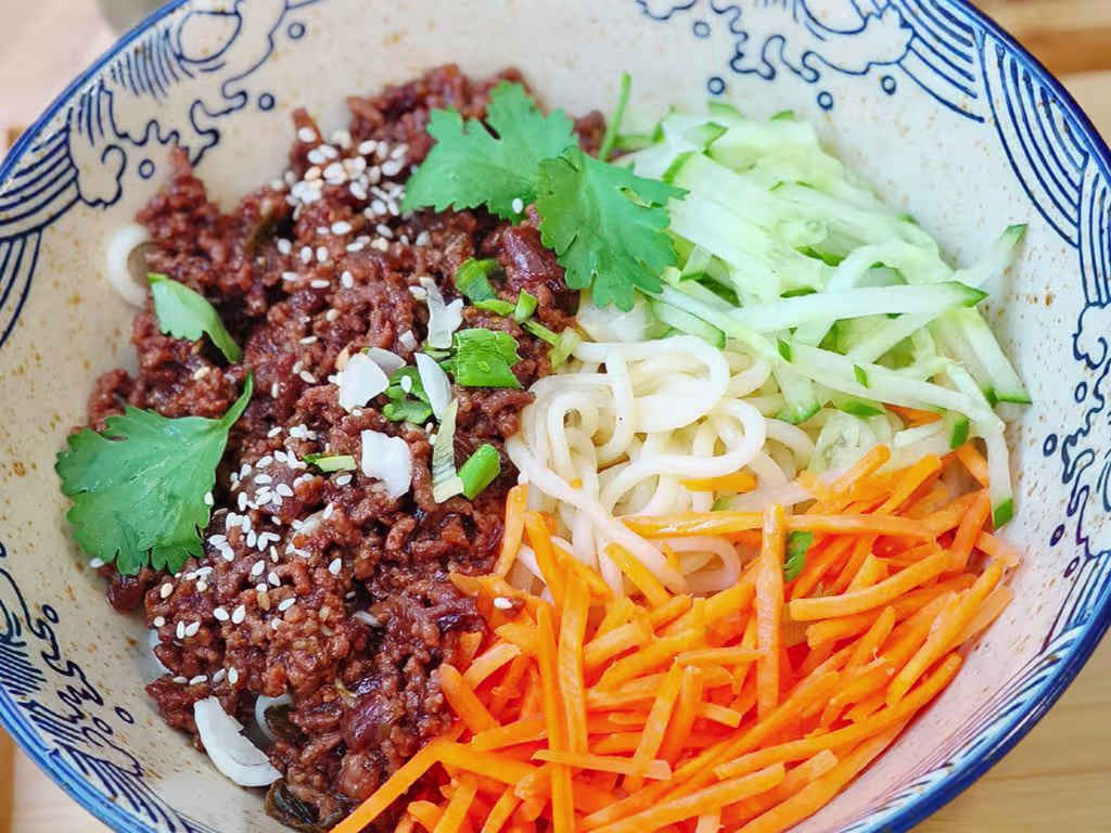 Beef Zha Jiang Mian (Udon) non Spicy