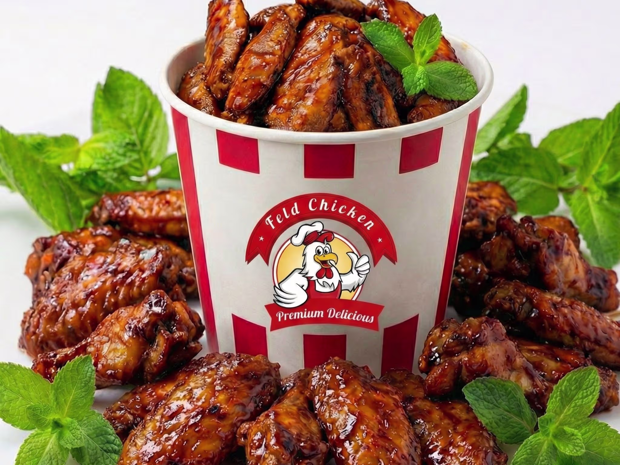 24 Stk Spicy Wings