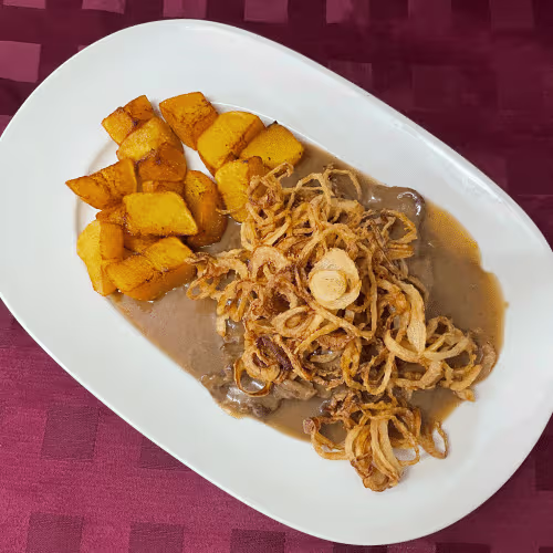 Zwiebelrostbraten