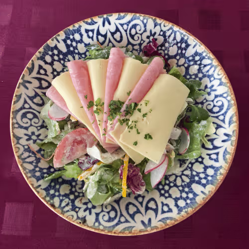 Schinken-Käse Salat